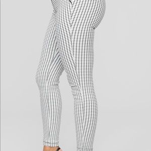 Harley striped pants from fashion nova